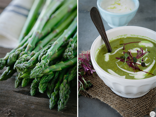 asparagus sweet pea soup 